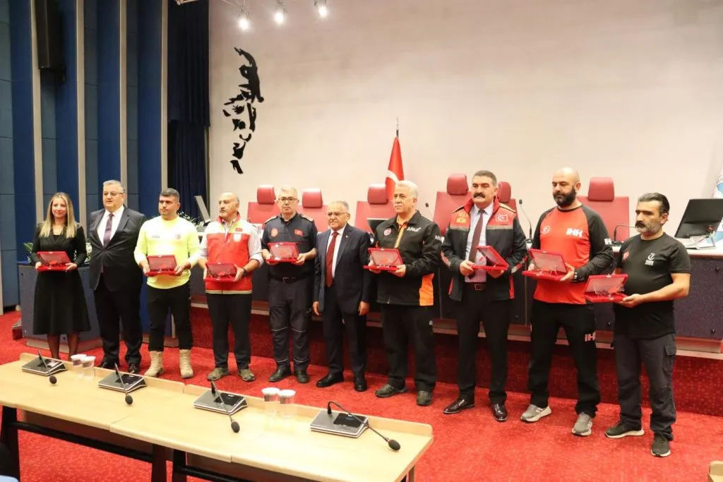 Yesevi Arama Kurtarma, Dünya Afet Risklerinin Azaltılması Günü Etkinliğine Katıldı
