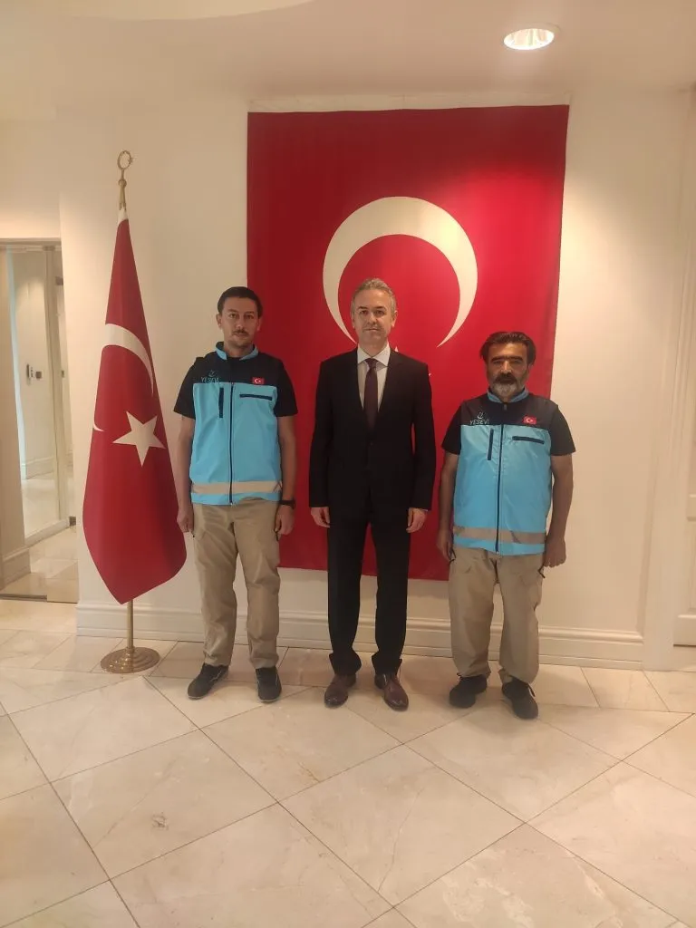 Moğolistan Büyükelçisi ziyaret edildi.