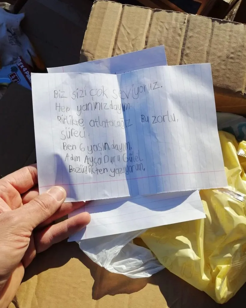 Adıyaman Eğriçayır parkı çadır kentinde deprem zede kardeşlerimize ihtiyaçlarını ulaştırdık.