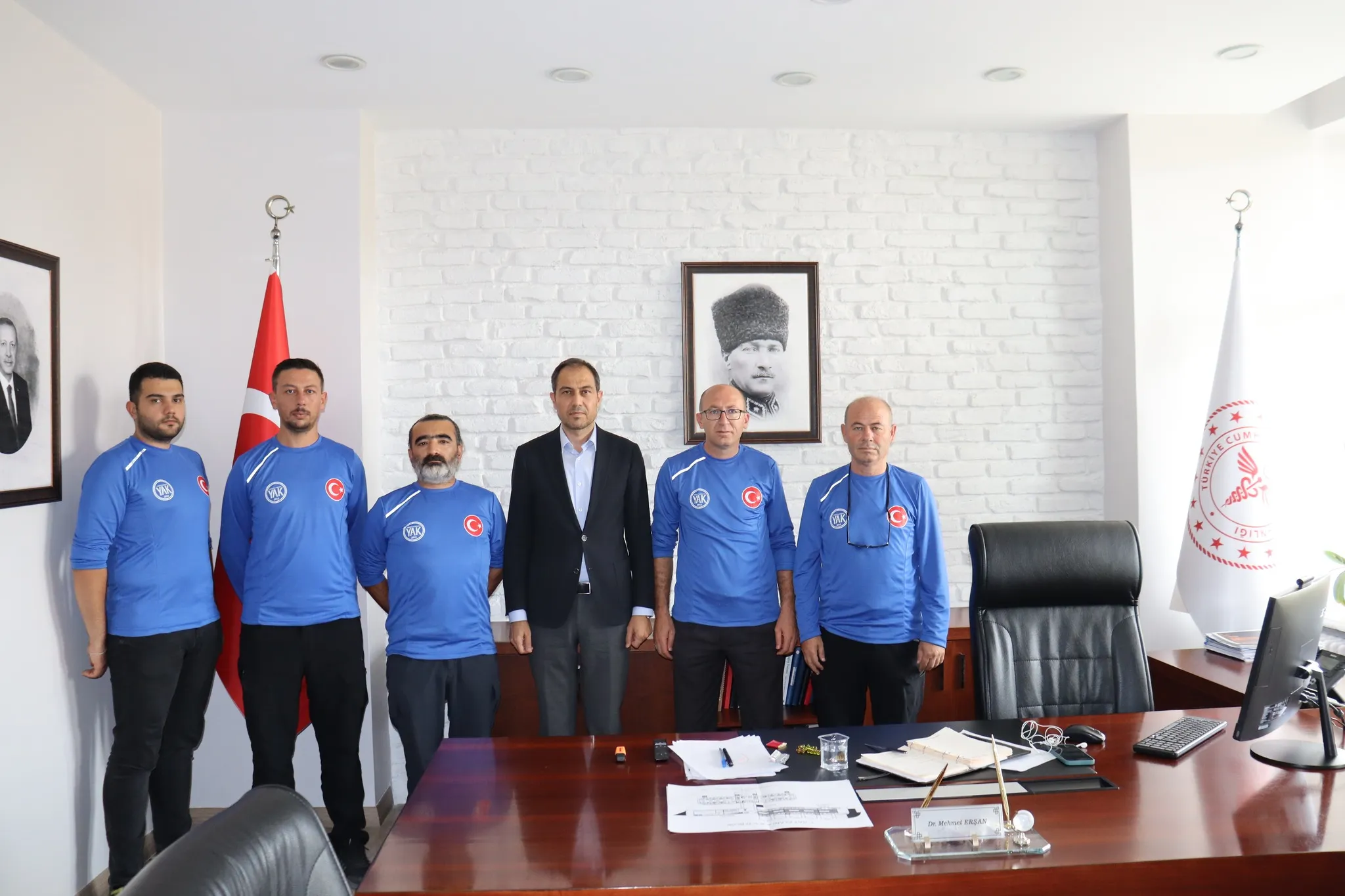 Yesevi Hareketi Arama Kurtarma Ekibinden Kayseri İl Sağlık Müdürüne Ziyaret