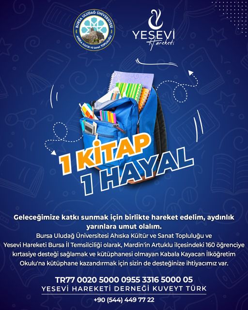 1 Kitap, 1 Hayal!
