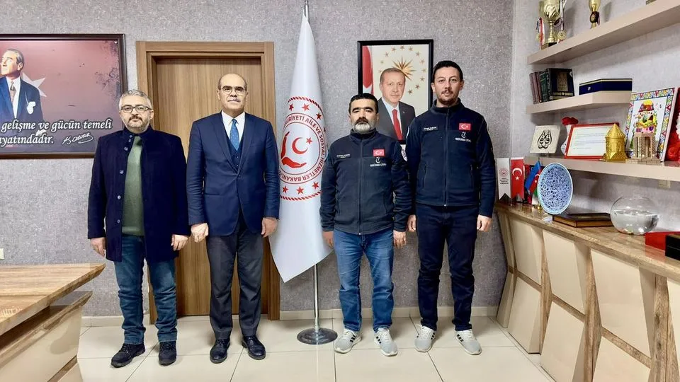 Yesevi Hareketi Yöneticilerimiz, Kayseri Aile ve Sosyal Politikalar İl Müdürlüğü'nü Ziyaret Etti
