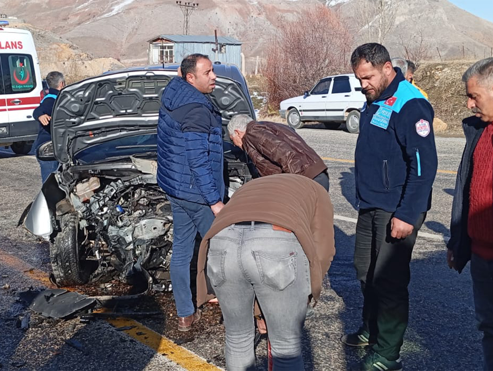 Çelikhan’da Trafik Kazasına Yesevi Arama Kurtarma Ekibimiz Müdahale Etti