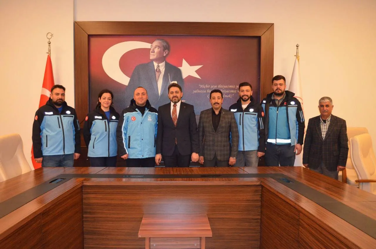 Yesevi Hareketi Heyetimiz, Gaziantep Aile ve Sosyal Hizmetler İl Müdürü'nü Ziyaret Etti