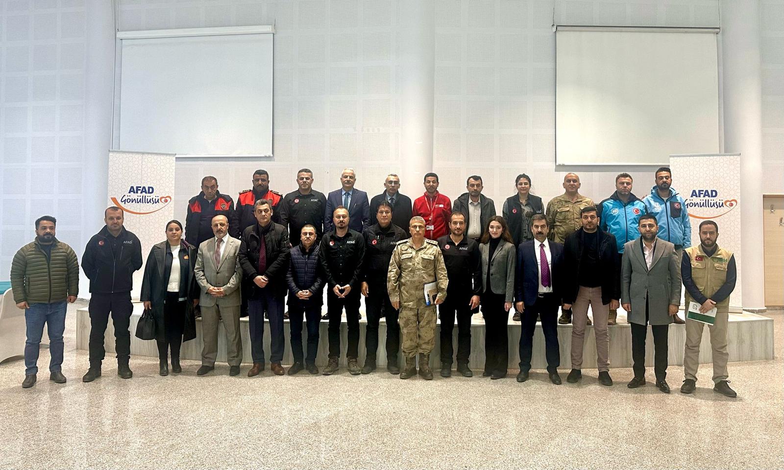Yesevi Arama Kurtarma Güneydoğu'da AFAD Toplantısında!