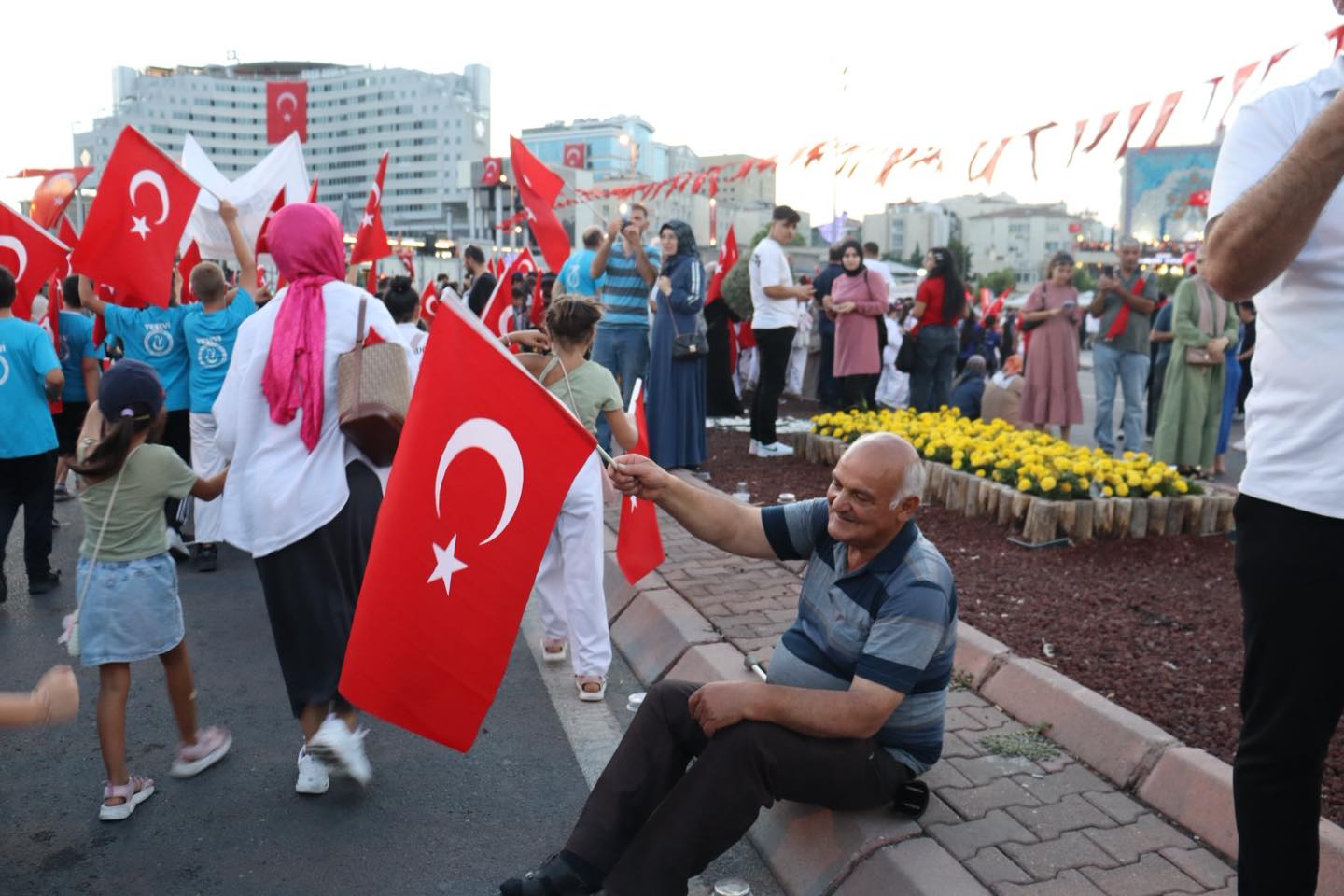 15 Temmuz Coşkusunu Kayseri’de Birlikte Yaşadık