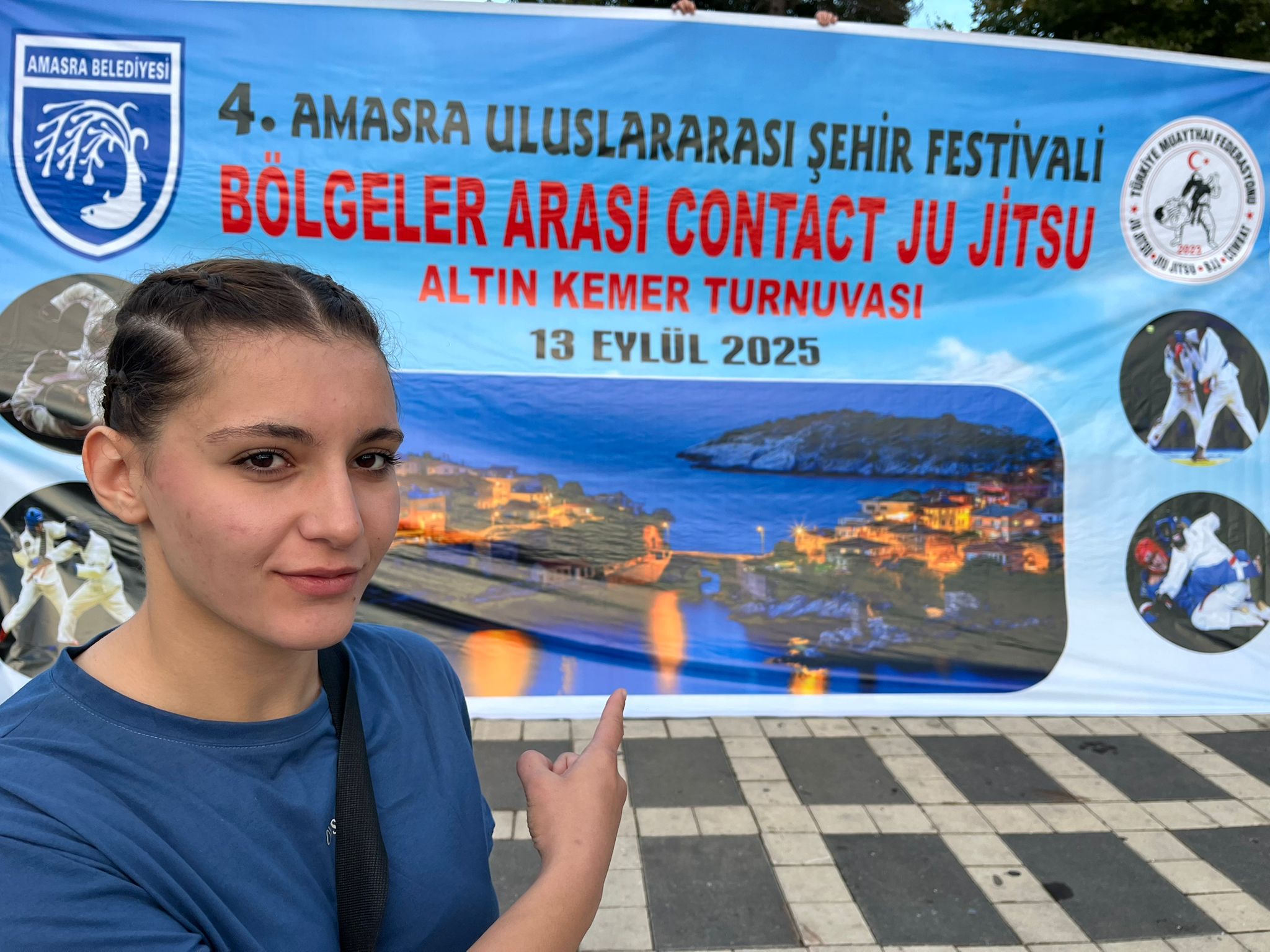 Edirne Yesevi Arama Kurtarma Ekip Üyemiz İzel Erim’den Altın Kemer Zaferi