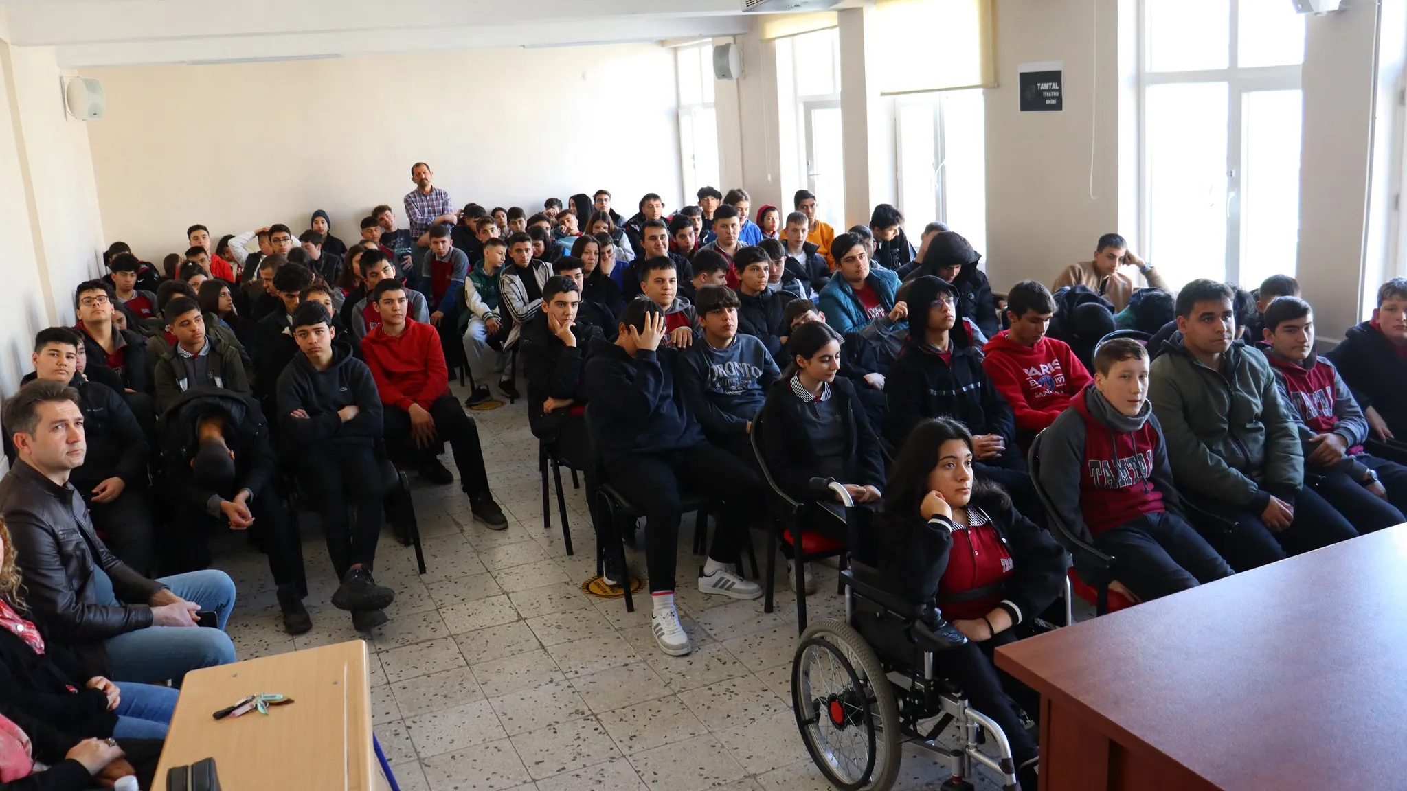 Talas Atatürk Mesleki ve Teknik Anadolu Lisesinde Yesevi Hareketi olarak Afet Farkındalık Eğitimi Projesi