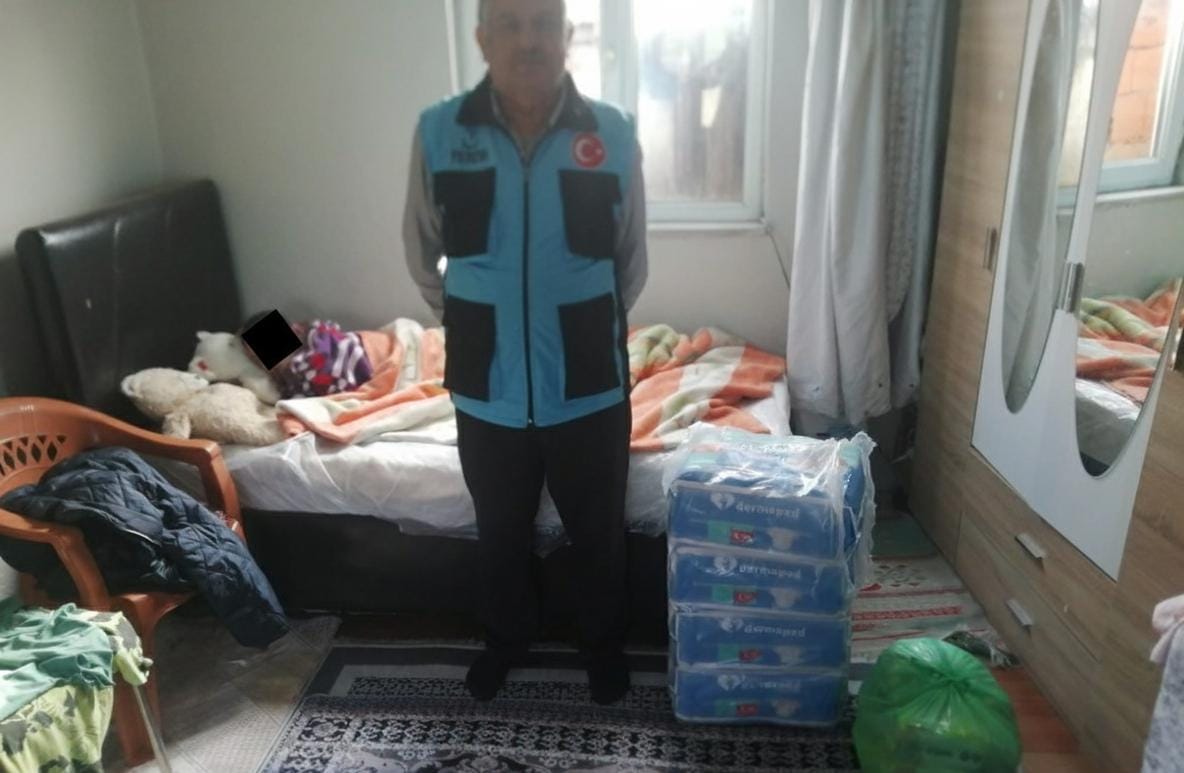 Edirne Yesevî Hareketi Derneği’nden Yatağa Bağımlı Vatandaşa Destek Ziyareti