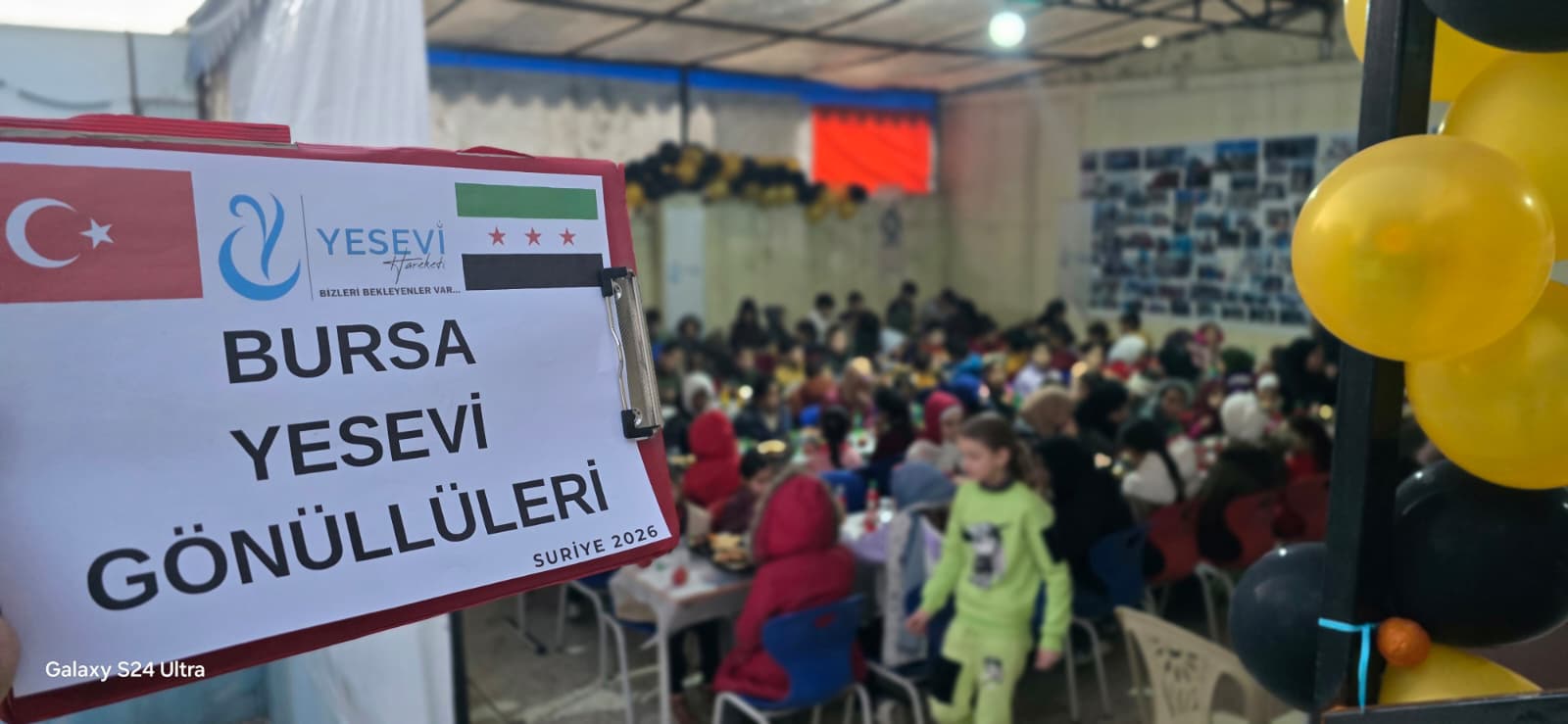 Yesevi Hareketi’nden Suriye’de İftar Sofraları