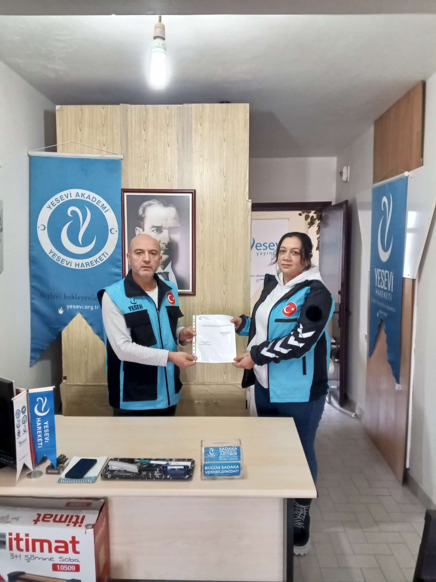 Edirne Yesevi Hareketi’nde Kadın Kolları Başkanlığı Ataması Gerçekleştirildi